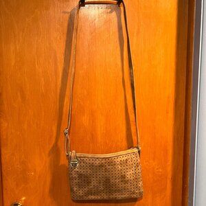 Secondhand Perforated Crossbody Purse - Like New